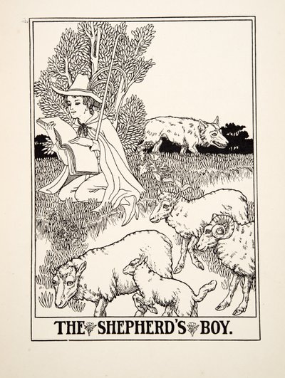 The Shepherds Boy, from A Hundred Fables of Aesop by Percy J. Billingshurst