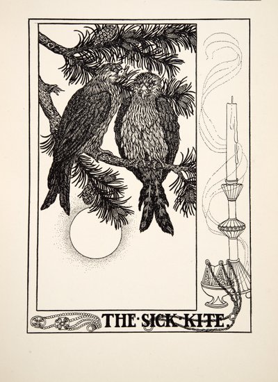 The Sick Kite, from A Hundred Fables of Aesop, pub.1903 by Percy J. Billingshurst