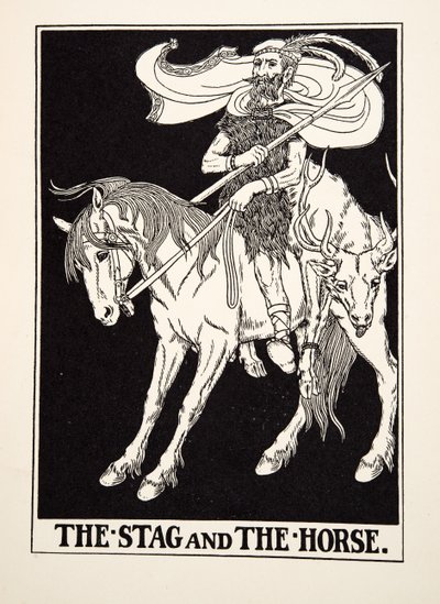 The Stag and the Horse, from A Hundred Fables of Aesop by Percy J. Billingshurst