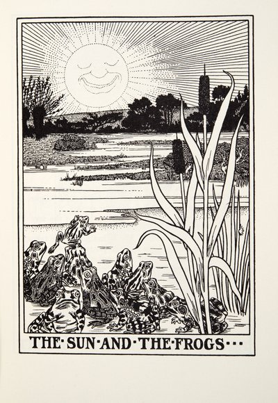 The Sun and the Frogs, from Fontaine Fables by Percy J. Billingshurst