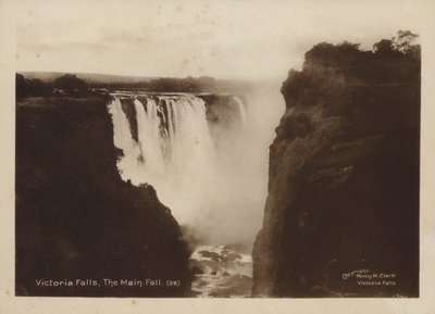 Victoria Falls, The Main Fall by Percy M. Clark