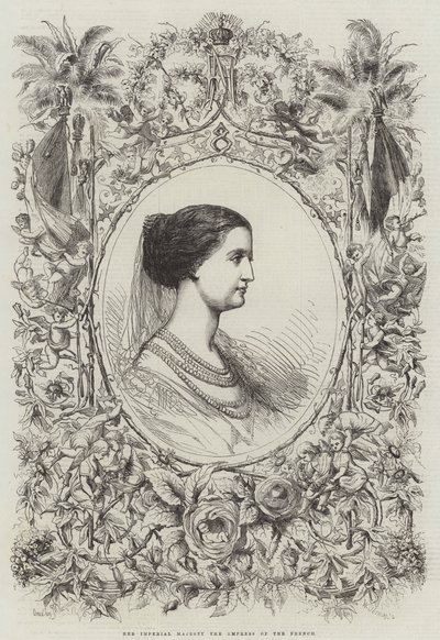 Her Imperial Majesty the Empress of the French by Percy Macquoid