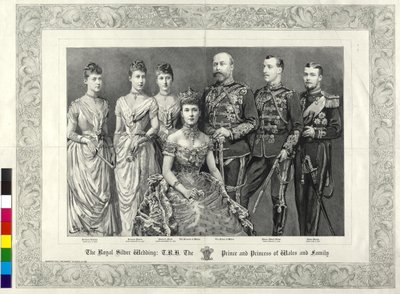 The Later King of England and the British Royal Family, 1888 by Percy Macquoid