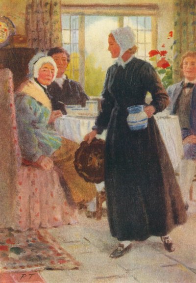 Illustration for Adam Bede by George Eliot by Percy Tarrant