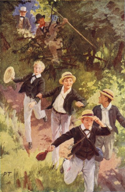 The Pursuers Gain Horribly on Them by Percy Tarrant