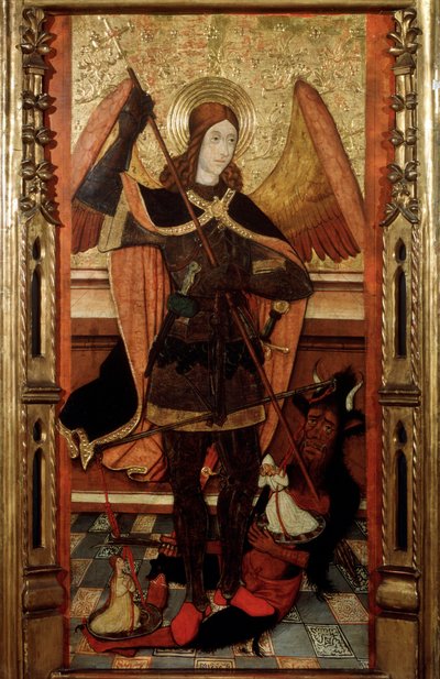 The Archangel Michael weighing the Souls of the Dead by Pere Espalargues the younger