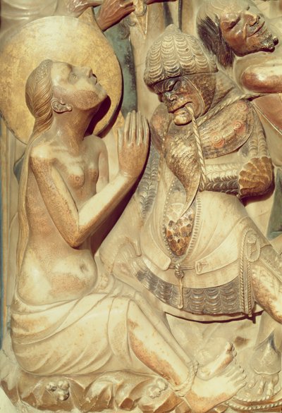 The Martyrdom of St Thecla (detail) by Pere Johan