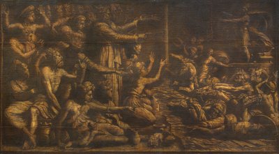 The crossing of the Red Sea by Perino del Vaga