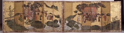 The Eight Immortals of the Wine Cup by Period Momoyama