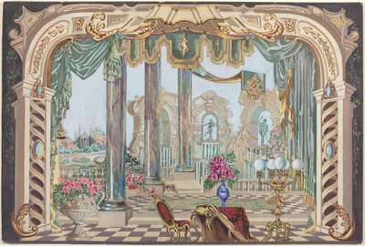 Stage Backdrop by Perkins Harnly