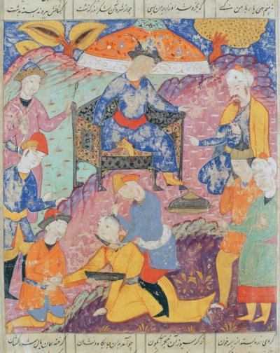 Beheading of Syjawiusz, illustration from the 