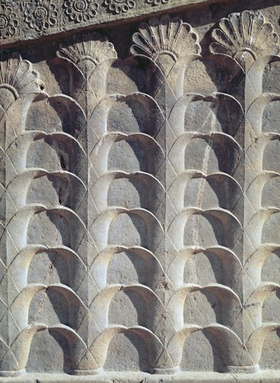 Decorative relief from the east stairway of the Apadana (Audience Hall) Achaemenian period, 550-330 BC by Persian School