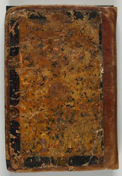 Original binding from S1986.44.1, possibly Tabriz, Iran, Safavid period, 1549-50 by Persian School
