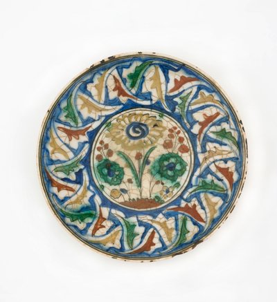 Plate, Iran, Safavid period, late 16th-early 17th century by Persian School
