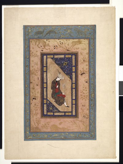 Portrait of a Safavid Prince, c.1590-1630 or later by Persian School