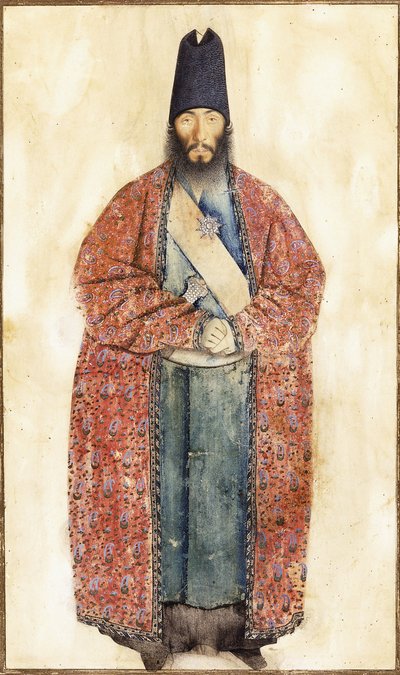 Portrait of the Late Sam Khan Ilkhani by Persian School