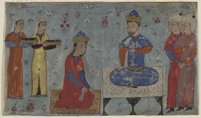 Sindukht before Sam by Persian School
