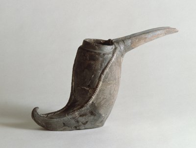 Vessel in the form of a boot, from Kaluraz, Gilan, Iran, c.1st millennium BC by Persian School