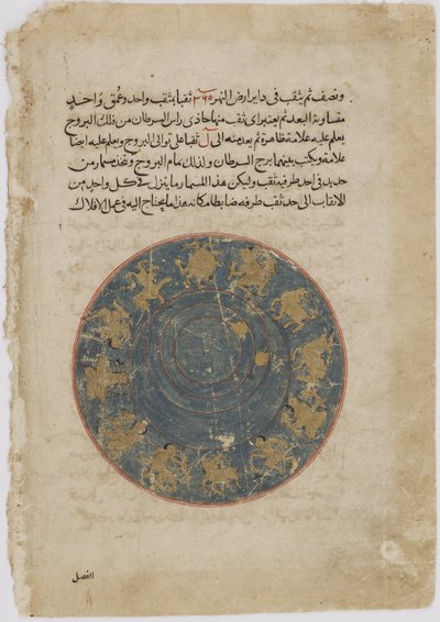 Zal Displaying His Accomplishments before King Minuchihr, from a Shahnama (Book of Kings) by Firdawsi by Persian School