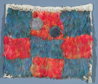 Feathered cape by Peruvian School