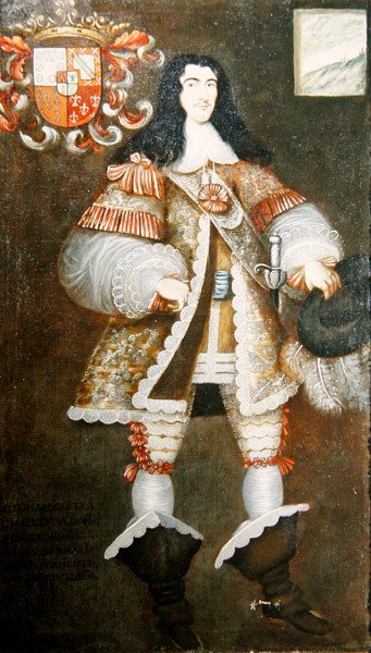 Portrait of Don Tomas Castro Chaves y Madondoa by Peruvian School
