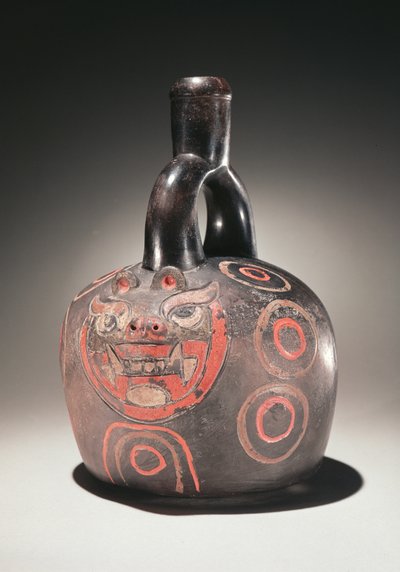 Vessel with puma, Chavin Culture by Peruvian School