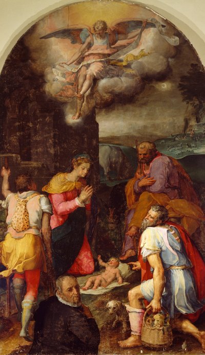 Adoration of Shepherds by Peter (1548 1628) Candid