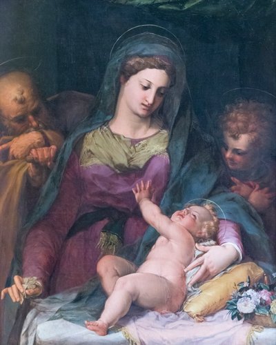 Madonna and Child with the Young St John by Peter (1548 1628) Candid