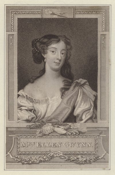Nell Gwyn, mistress of King Charles II by Peter (after) Lely