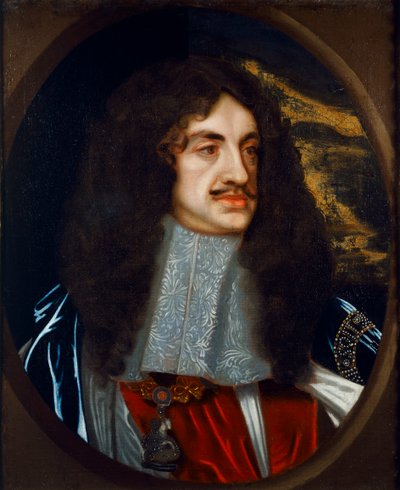 Portrait of James II by Peter (after) Lely