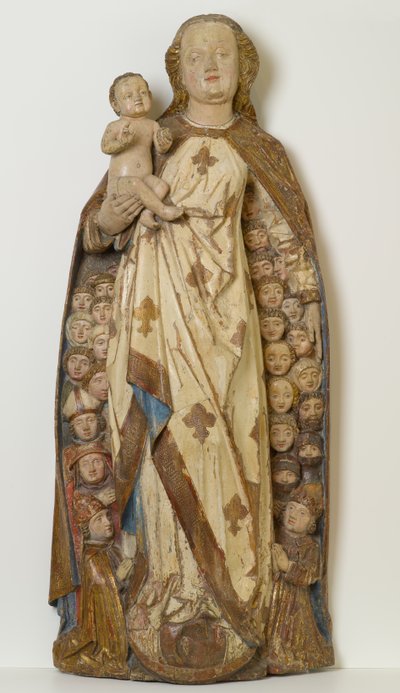 Madonna and Child Sheltering Supplicants under Her Cloak, c.1471 by Peter (attr.to) Koellin