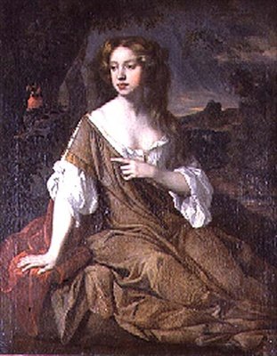 Portrait of a Lady in a Brown Cloak by Peter (circle of) Lely