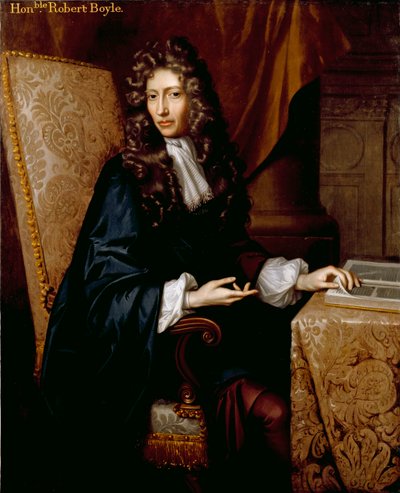 Portrait of the Hon. Robert Boyle, c.1689 by Peter (school of) Lely