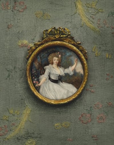 Portrait of an Unknown Woman by Peter Adolf Hall