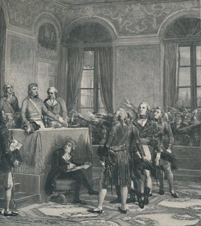 Installation of the Council of State...December 25, 1799 by Peter Aitken