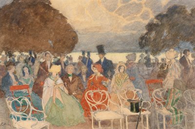 A Garden Party by Peter Alexandrovich Nilus