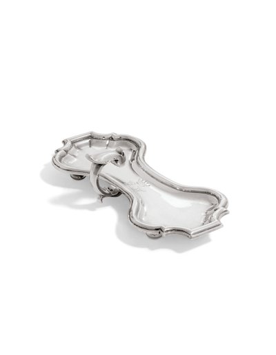 George II snuffer-stand from the Warrington Plate by Peter Archambo