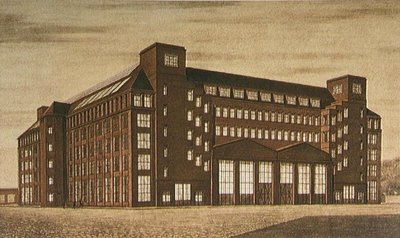 AEG High Tension Factory, Berlin by Peter Behrens