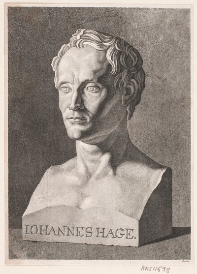 Johannes Hage by Peter Christian Schøler