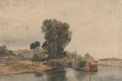 Windsor from Below the Locks by Peter DeWint