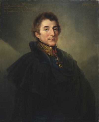Field Marshal Arthur Wellesley, KG GCB (1769-1852), 1st Duke of Wellington, 1820 by Peter Edward Stroehling