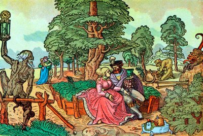 The dangers of lust and illicit love by Peter Flötner
