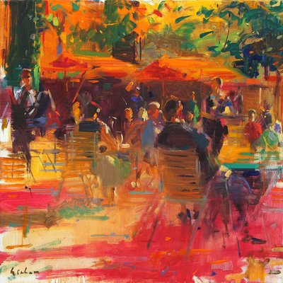 Maturing Sun, Paris by Peter Graham (Contemporary)