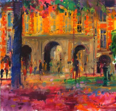 The Royal Pavilion, Place des Vosges by Peter Graham (Contemporary)