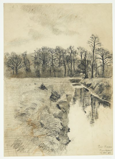 Landscape with a Stream by Peter Hansen