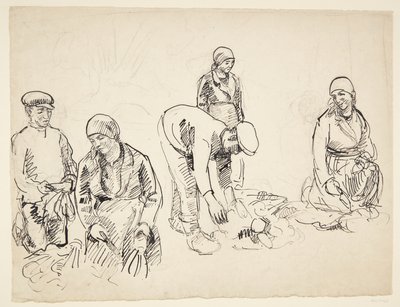 Beet Harvesters. Study Sheet by Peter Hansen
