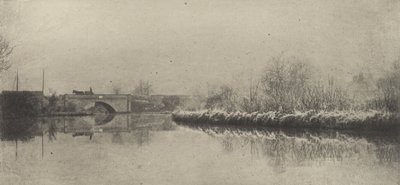 A Frosty Morning at Coltishall, 1890-1891, printed 1893 by Peter Henry Emerson