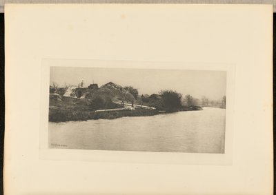 Brickfield on the River Bure, Norfolk by Peter Henry Emerson