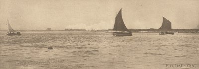 On Breydon Water - Sea-Fog Coming Up by Peter Henry Emerson