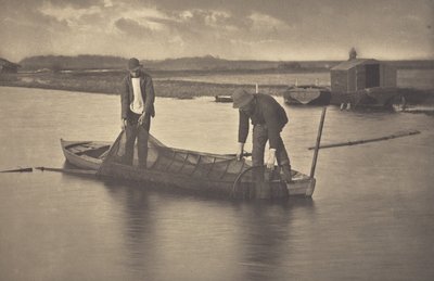 Taking Up the Eel-Net by Peter Henry Emerson